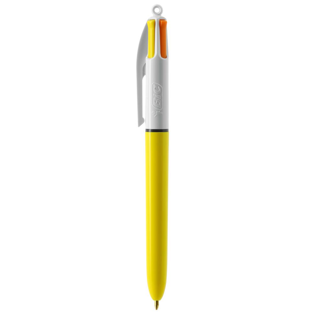 BIC® 4 Colours Sun ballpen + Lanyard