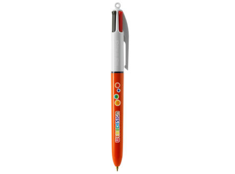 BIC® 4 Colours Fine Kugelschreiber + Lanyard
