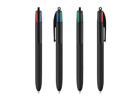 BIC® 4 Colours Soft with Lanyard