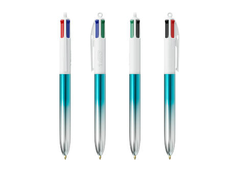 BIC® 4 Colours® Bicolor + Lanyard