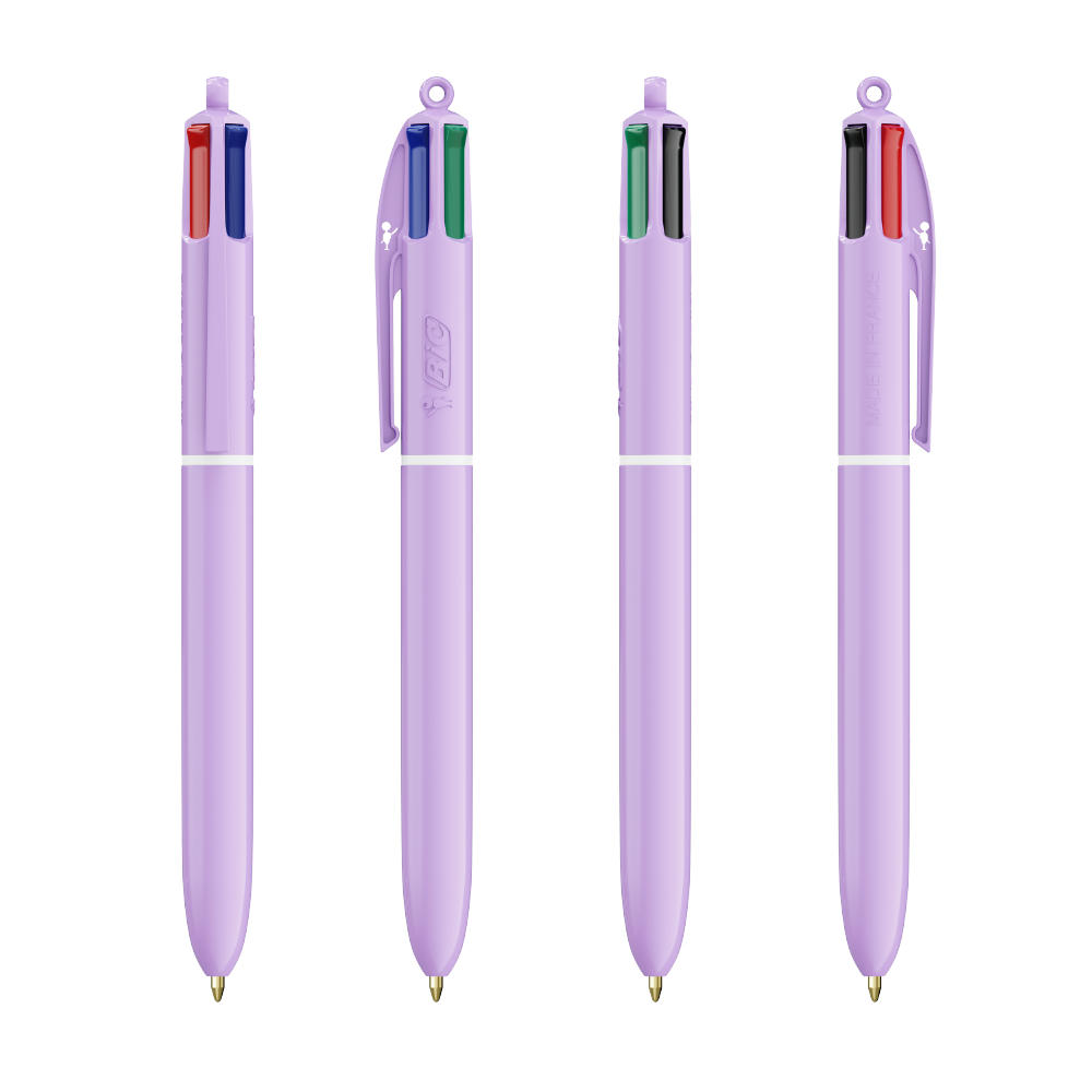 BIC® 4 Colours® Pastel