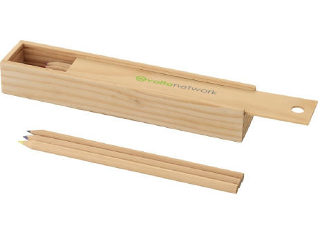 Set de 12 lápices de madera Pines