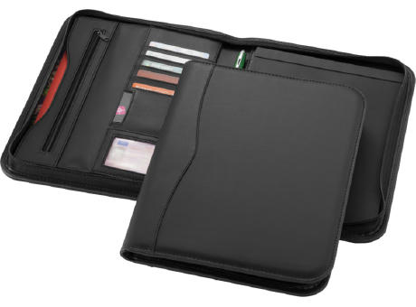 Portafolios A4 con cremallera Ebony