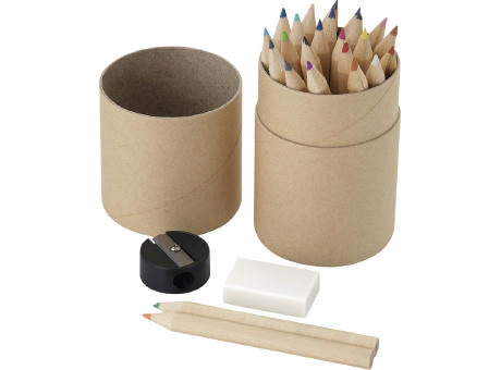 Set de 26 lápices de colores Woodby