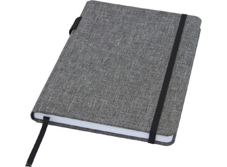 Libreta de tamaño A5 de PET reciclado Orin