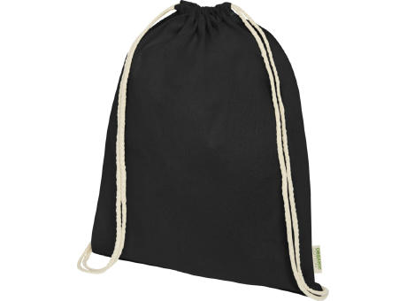 Mochila de cuerdas de algodón orgánico de 140 g/m² 5L "Orissa"