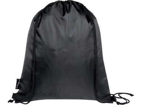 Bolsa con cordón plegable reciclada de 7L Ash