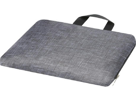 Bolsa con cordón plegable reciclada de 7L Ash