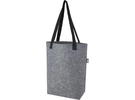 Bolsa Tote de fieltro reciclado GRS con fondo ancho de 12 L Felta