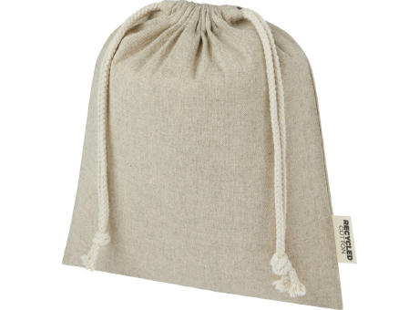 Bolsa de regalo mediana de 1,5 l de algodón reciclado GRS de 150 g/m² "Pheebs"