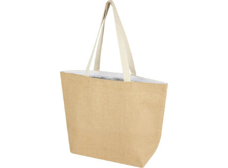 Bolsa Tote isotérmica de yute de 300 g/m² de 12 L Juta