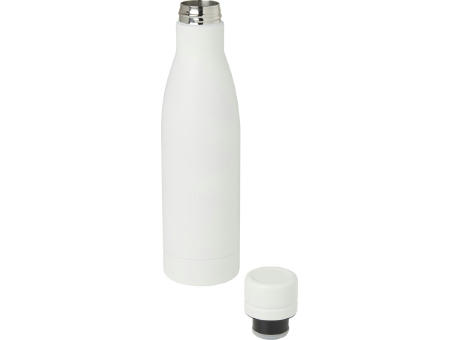Bidón con aislamiento al vacío de 500 ml de cobre de acero inoxidable reciclado con certificación RCS Vasa