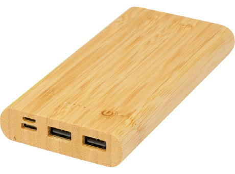Batería externa de 10,000 mAh de bambú Tulda
