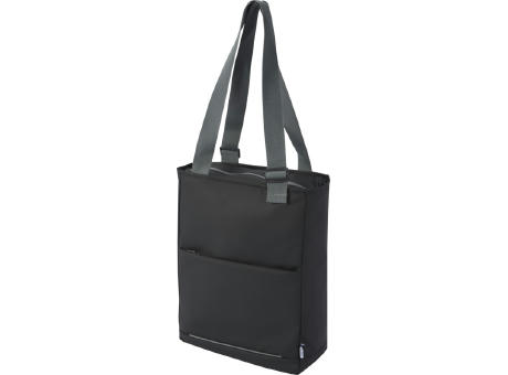 Bolsa Tote para portátil de 14" de material reciclado GRS resistente al agua de 14 l "Aqua"
