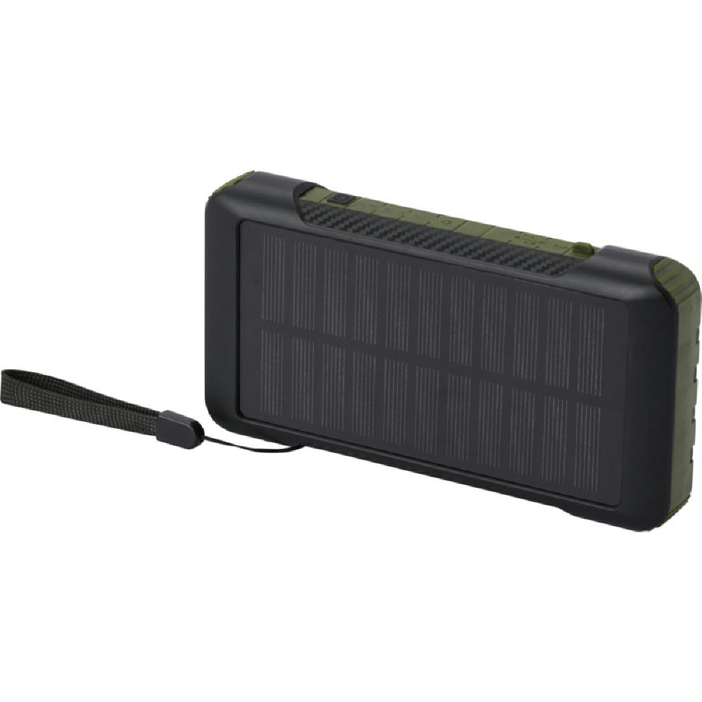 Batería externa de dinamo solar en plástico reciclado de 10 000 mAh con certificación RCS  Soldy 