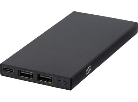 Batería externa de 5000 mAh en aluminio reciclado "Connect" 