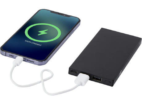 Batería externa de 5000 mAh en aluminio reciclado "Connect" 