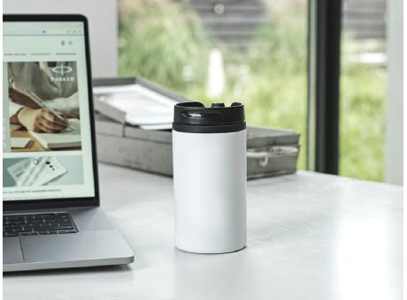 Vaso con aislamiento de acero inoxidable reciclado de 250 ml con certificación RCS Mojave