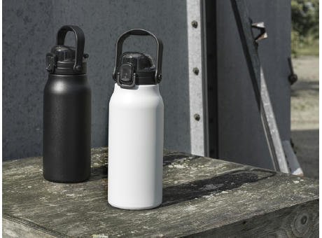 Bidón con aislamiento de cobre y acero inoxidable reciclado de 1600 ml con certificación RCS Giganto