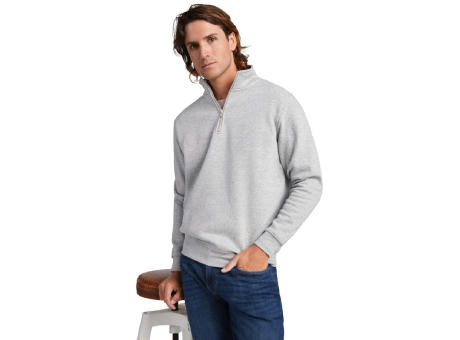 Sudadera con media cremallera de 280 g/m² Aneto