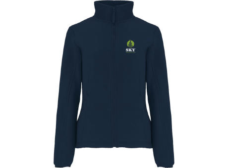 Chaqueta de forro polar con cremallera completa para mujer Artic