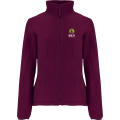 Chaqueta de forro polar con cremallera completa para mujer Artic