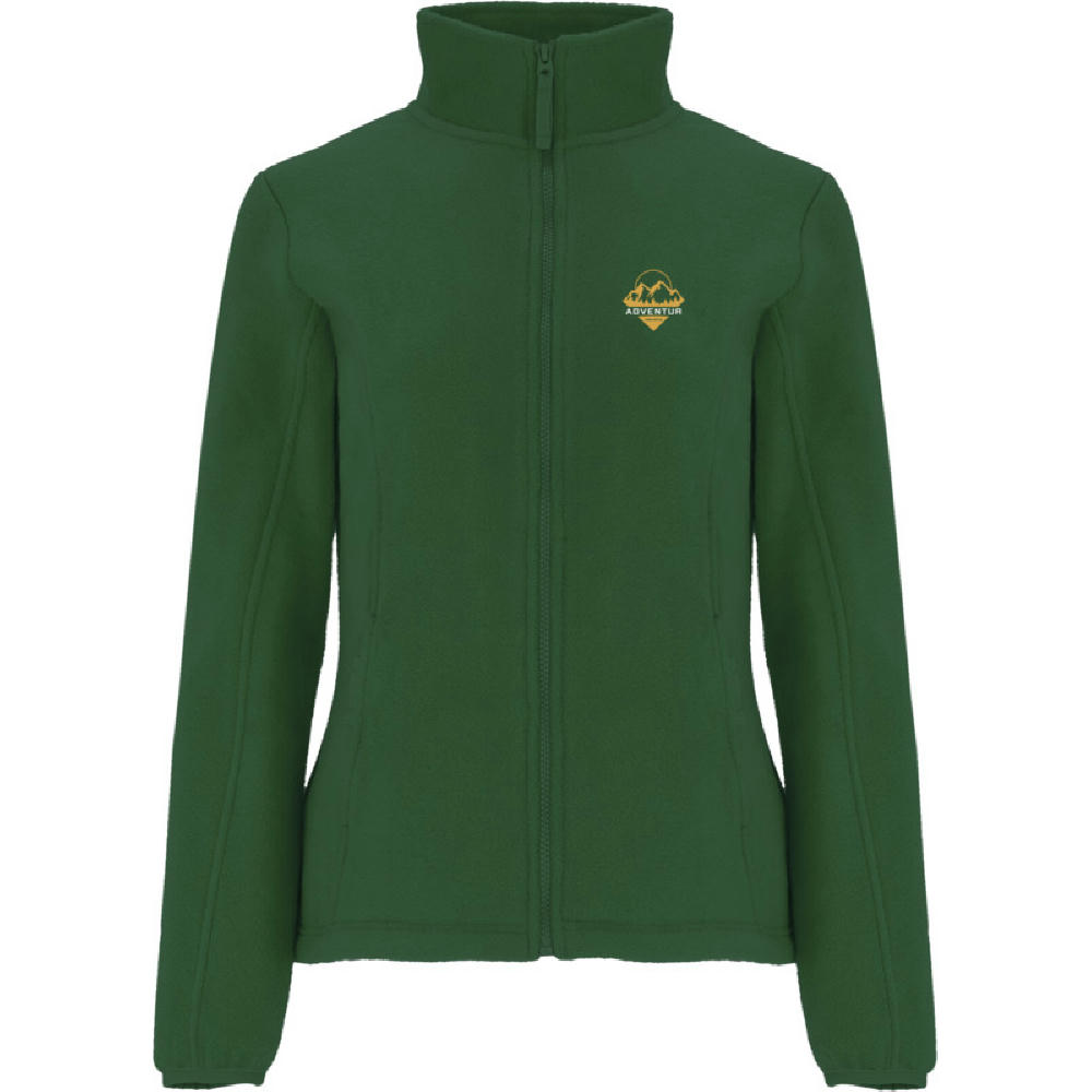 Chaqueta de forro polar con cremallera completa para mujer Artic
