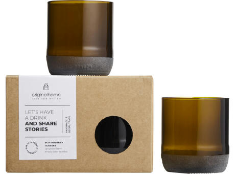 Originalhome set de vasos de 160 ml 