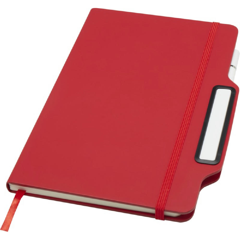 Libreta de tapa dura A5 con combinación de bolígrafo y lápiz Nexus (tinta negra)
