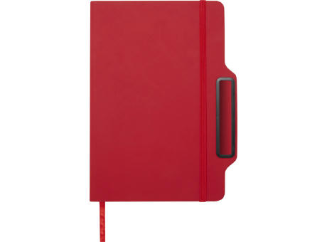 Libreta de tapa dura A5 con combinación de bolígrafo y lápiz Nexus (tinta negra)