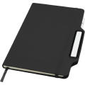Libreta de tapa dura A5 con combinación de bolígrafo y lápiz Nexus (tinta negra)