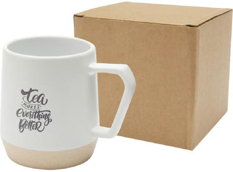 Taza de cerámica de 300 ml con acabado mate Dolce