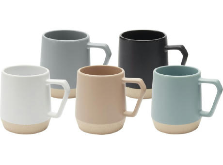 Taza de cerámica de 300 ml con acabado mate Dolce