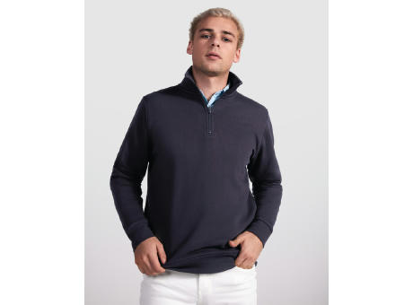 Sudadera con media cremallera de 280 g/m² Aneto