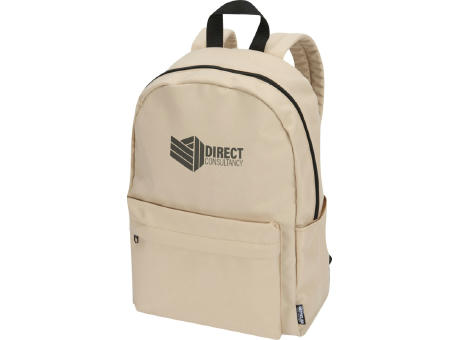 Mochila para portátil urbana de 14" y 16 L de material reciclado con certificado GRS Byron