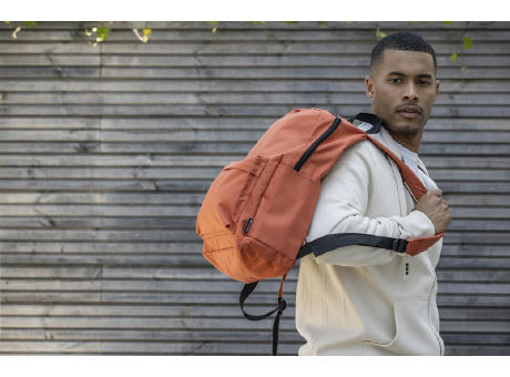 Mochila para portátil urbana de 14" y 16 L de material reciclado con certificado GRS Byron
