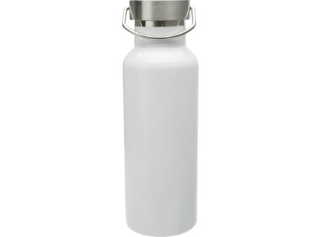 Botella de agua de 500 ml de acero inoxidable reciclado con aislamiento para sublimación con certificado RCS Thor