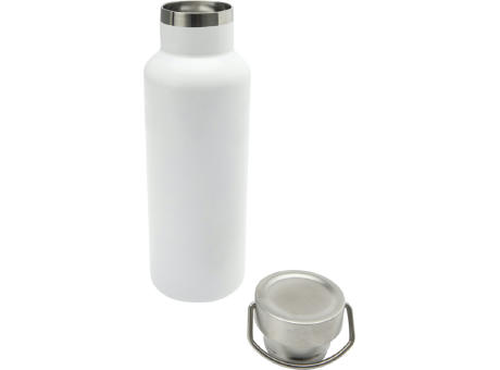 Botella de agua de 500 ml de acero inoxidable reciclado con aislamiento para sublimación con certificado RCS Thor