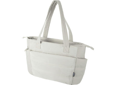 Bolsa Tote para portátil de 15,6" y 18 L de material reciclado GRS Puffer 