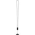 Lanyard de plástico reciclado para smartphone con cable integrado 5 en 1 de 27 W Anser