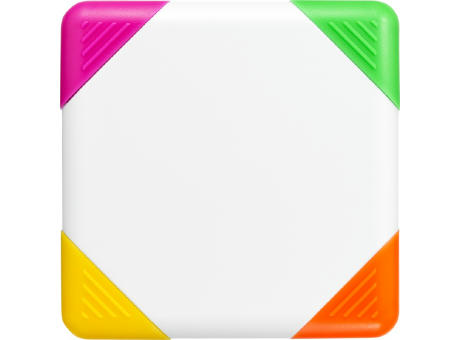 Marcador fluorescente cuadrado Trafalgar