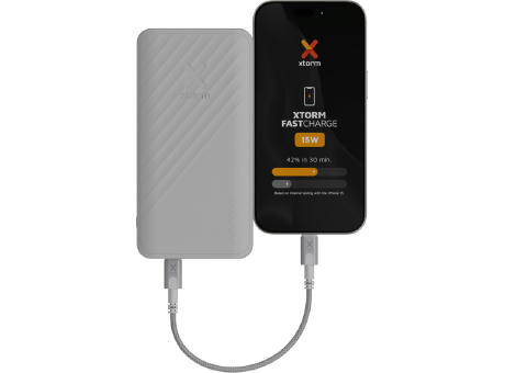 Batería externa de carga rápida de 15 W y 20 000 mAh Xtorm XG220 Go2