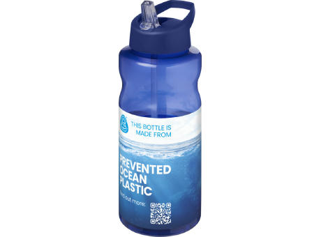 Bidón deportivo con tapa con boquilla de 1 litro H2O Active® Eco Big Base