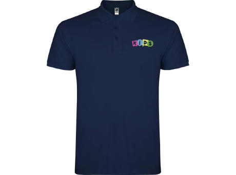 Polo de manga corta infantil de 200 g/m² Star