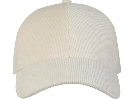 Gorra de 6 paneles de pana reciclada de 280 g/m² Hutton