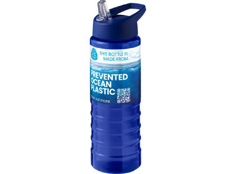 Bidón deportivo con tapa con boquilla de 750 ml H2O Active® Eco Treble 