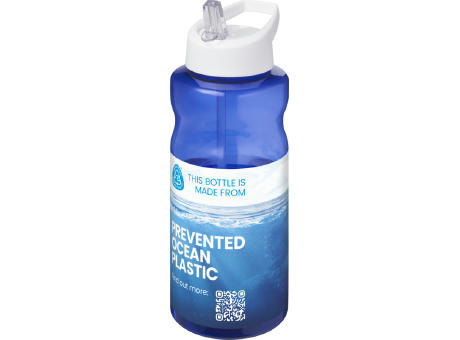 Bidón deportivo con tapa con boquilla de 1 litro H2O Active® Eco Big Base