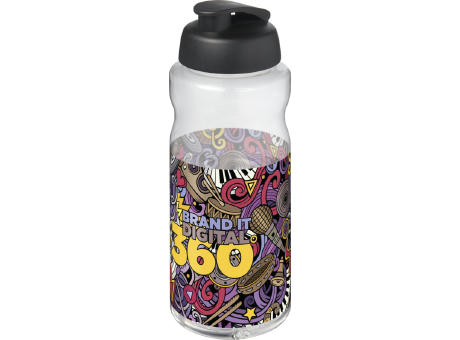 Bidón deportivo con tapa Flip de 1 litro H2O Active® Big Base