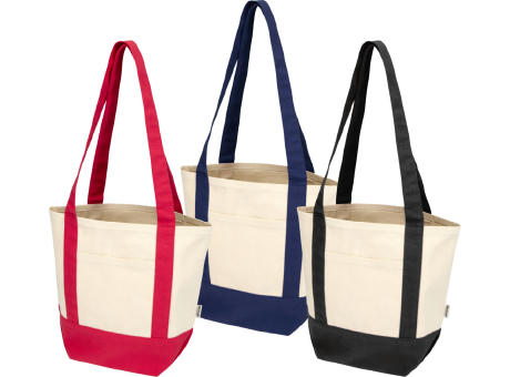 Bolsa Tote mini de algodón reciclado GRS de 320 g/m² Sam