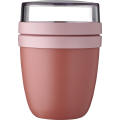 Fiambrera de 300+120 ml Mini Mepal Ellipse